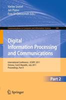 Digital Information Processing and Communications, Part II : International Conference, ICDIPC 2011, Ostrava, Czech Republic, July 7-9, 2011, Proceedings, Part II