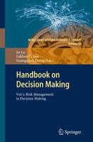 Handbook on Decision Making. Vol. 2 Risk Management in Decision Making