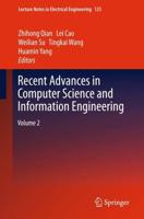 Recent Advances in Computer Science and Information Engineering : Volume 2