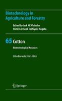 Cotton : Biotechnological Advances