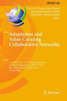 Adaptation and Value Creating Collaborative Networks