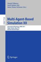 Multi-Agent-Based Simulation XII