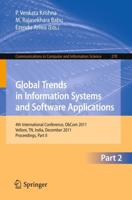 Global Trends in Information Systems and Software Applications : 4th International Conference, ObCom 2011, Vellore, TN, India, December 9-11, 2011, Part II. Proceedings