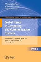 Global Trends in Computing and Communication Systems : 4th International Conference, ObCom 2011, Vellore, TN, India, December 9-11, 2011, Part I. Proceedings