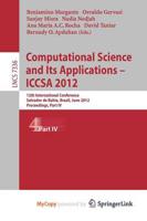 Computational Science and Its Applications -- ICCSA 2012