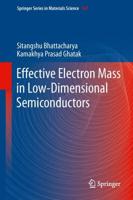 Effective Electron Mass in Low-Dimensional Semiconductors