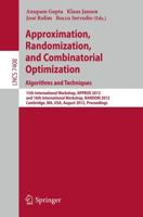 Approximation, Randomization and Combinatorial Optimization