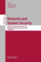 Network and System Security : 6th International Conference, NSS 2012, Wuyishan, Fujian, China, November 21-23, Proceedings