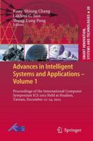 Advances in Intelligent Systems and Applications Volume 2