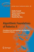 Algorithmic Foundations of Robotics X