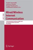 Wired/Wireless Internet Communication : 11th International Conference, WWIC 2013, St. Petersburg, Russia, June 5-7, 2013. Proceedings