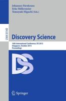 Discovery Science : 16th International Conference, DS 2013, Singapore, October 6-9, 2013, Proceedings