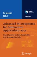 Advanced Microsystems for Automotive Applications 2012 : Smart Systems for Safe, Sustainable and Networked Vehicles