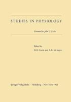 Studies in Physiology : Presented to John C. Eccles