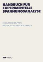 Handbuch Fur Experimentelle Spannungsanalyse