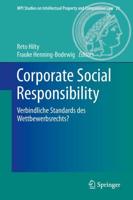 Corporate Social Responsibility : Verbindliche Standards des Wettbewerbsrechts?