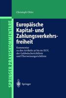 Europäische Kapital- Und Zahlungsverkehrsfreiheit