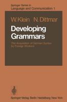 Developing Grammars