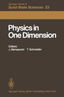 Physics in One Dimension