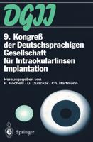 9. Kongreß der Deutschsprachigen Gesellschaft für Intraokularlinsen Implantation : 17. bis 19. März 1995, Kiel