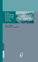 85 Jahre Universitätsklinik für Dermatologie und Venerologie Zürich (1916-2001) : Eine Bilanz der letzten 10 Jahre anlässlich des 60. Geburtstages von Herrn Professor Dr. G. Burg