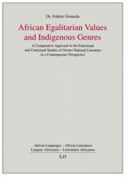 African Egalitarian Values and Indigenous Genres