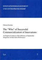 The 'Who' of Successful Commercialization of Innovations