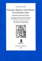 Toward a History of the Desire for Christian Unity