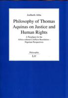 Philosophy of Thomas Aquinas in Justice and Human Rights