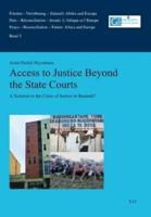 Access to Justice Beyond the State Courts