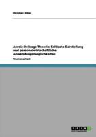 Anreiz-Beitrags-Theorie: Kritische Darstellung und personalwirtschaftliche Anwendungsmöglichkeiten