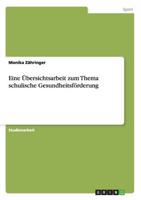 Eine Übersichtsarbeit zum Thema schulische Gesundheitsförderung