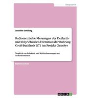 Radiometrische Messungen der Detfurth- und Volpriehausen-Formation der Bohrung Groß-Buchholz GT1 im Projekt GeneSys:Vergleich von Bohrkern- und Bohrlochmessungen zur Teufenkorrelation