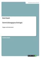 Entwicklungspsychologie:Fragen und Antworten