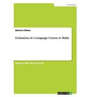 Evaluation of a Language Course in Malta