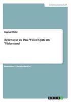 Rezension zu Paul Willis: Spaß am Widerstand