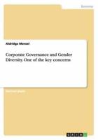 Corporate Governance and Gender Diversity. One of the key concerns