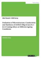 Evaluation of Microstructure, Conductivity and Hardness of Al-6Si-0.5Mg-xCu(x=0, 1 & 2) Casting Alloys at Different Ageing Conditions
