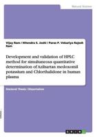 Development and Validation of HPLC Method for Simultaneous Quantitative Determination of Azilsartan Medoxomil Potassium and Chlorthalidone in Human Plasma