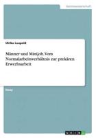 Männer und Minijob. Vom Normalarbeitsverhältnis zur prekären Erwerbsarbeit