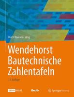 Wendehorst Bautechnische Zahlentafeln