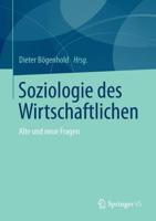 Soziologie Des Wirtschaftlichen