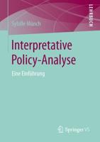 Interpretative Policy-Analyse : Eine Einführung