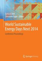 World Sustainable Energy Days Next 2014 : Conference Proceedings