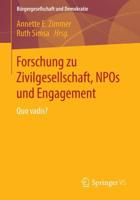 Forschung zu Zivilgesellschaft, NPOs und Engagement : Quo vadis?