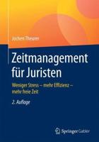 Zeitmanagement Für Juristen