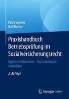 Praxishandbuch Betriebsprüfung Im Sozialversicherungsrecht