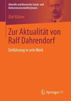 Zur Aktualität von Ralf Dahrendorf : Einführung in sein Werk