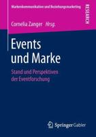 Events und Marke : Stand und Perspektiven der Eventforschung