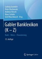 Gabler Banklexikon (K - Z)
